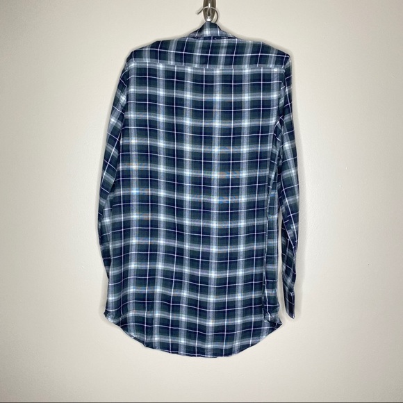 BB DAKOTA HARWOOD WASHED PLAID BUTTON DOWN SHIRT - Picture 8 of 8